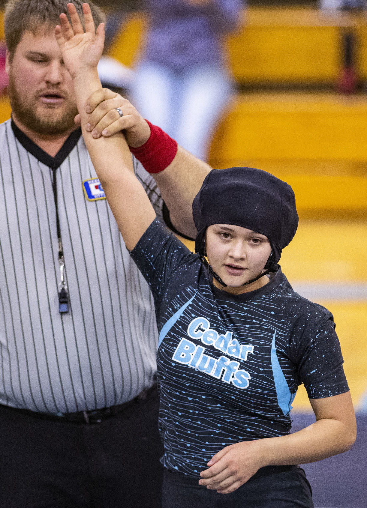 Cedar Bluffs girls wrestling, 2.02